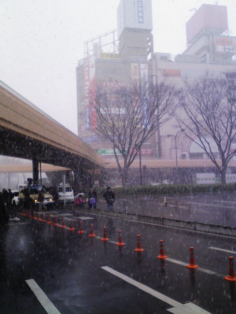 仙台駅前(西口)