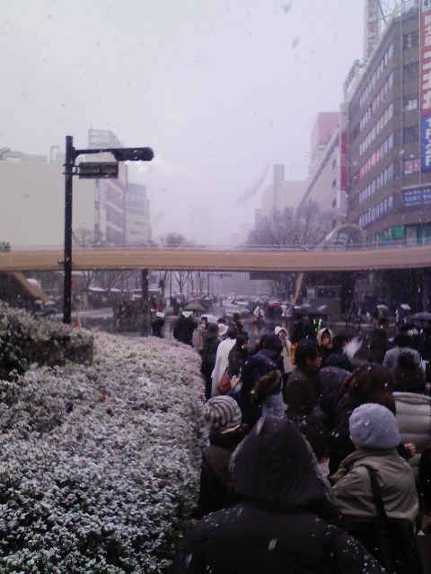 仙台駅前(西口)