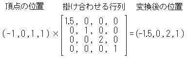 座標変換