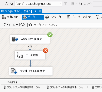 データ変換エラー