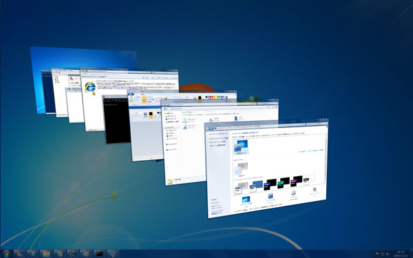 Windows Server 2008 R2 へリモートデスクトップで接続した際に Aero グラス効果を有効にする