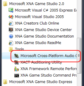 Microsoft Cross-Platform Audio Creation Tool (XACT)