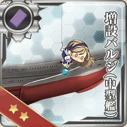 増設バルジ(中型艦)